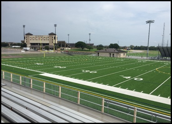 Sub-Varsity new turf, Sept 2018 